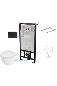 Obrázok pre 6-in-1 concealed toilet set