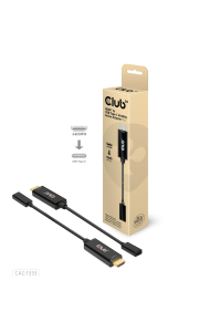 Obrázok pre CLUB 3D CAC-1333 adaptér k video kabelům 0,22 m HDMI Typ A (standardní) USB typu C Černá