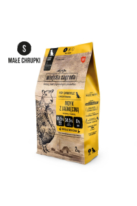 Obrázok pre WIEJSKA ZAGRODA Krůta s jehněčím Chrupky S - suché krmivo pro psy - 2kg