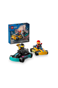 LEGO CITY 60400 MOTOKÁRY A ZÁVODNÍ JEZDCI Obrázok pre LEGO CITY 60400 MOTOKÁRY A ZÁVODNÍ JEZDCI