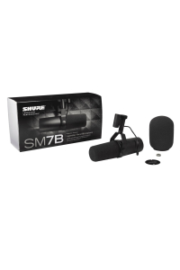 Obrázok pre Shure SM7B mikrofon Černá Studiový mikrofon