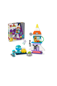 LEGO DUPLO 10422 DOBRODRUŽSTVÍ RAKETOPLÁNU 3V1 Obrázok pre LEGO DUPLO 10422 DOBRODRUŽSTVÍ RAKETOPLÁNU 3V1