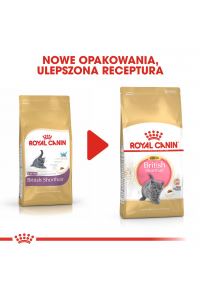 Obrázok pre Royal Canin British Shorthair Kitten suché krmivo pro kočky 2 kg Kotě Drůbež, Rýže, Zeleninová