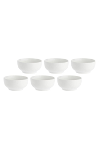 Obrázok pre Set of 3 Convivio Salad Bowls - White, 26.5 cm