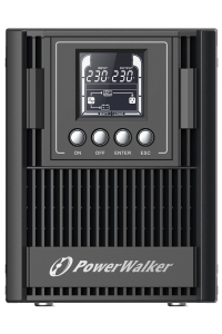 Obrázok pre PowerWalker VFI 1000 AT FR zdroj nepřerušovaného napětí S dvojitou konverzí (online) 1 kVA 900 W 3 AC zásuvky / AC zásuvek