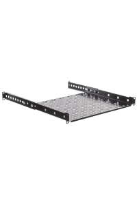 Obrázok pre Netrack Equipment Shelf 19'', 1U/350mm, Brackets, Black