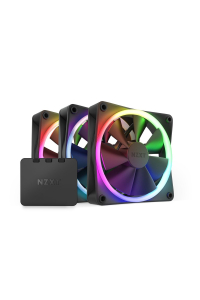 Obrázok pre NZXT F120 RGB Triple Pack Počítačová skříň Ventilátor 12 cm Černá 3 kusů