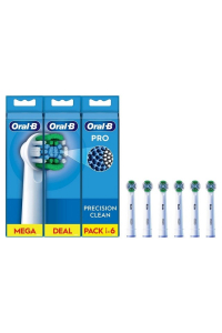 Obrázok pre Tipy na zubní kartáček ORAL-B EB20RX PrecisionClean 6 szt.