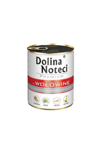 Obrázok pre DOLINA NOTECI Premium bohaté na hovězí maso - mokré krmivo pro psy - 800g