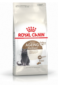 Obrázok pre Royal Canin Senior Ageing Sterilised 12+ suché krmivo pro kočky Kukuřice, Drůbež, Zeleninová 400 g