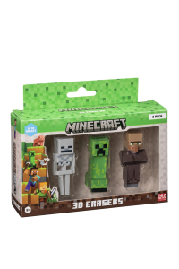 Obrázok pre MINECRAFT 3D ERASERS - 3 PACK VER.D