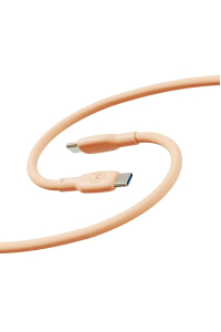 Obrázok pre Motorola Silikonový kabel USB-C na USB-C 2m, 5A Peach