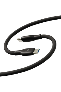 Obrázok pre Motorola Silikonový kabel USB-C na USB-C 2m, 5A Černý