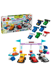 Obrázok pre LEGO DUPLO 10445 Závodní vozy a jezdci týmu F1