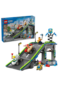 Obrázok pre LEGO CITY 60460 Žádná omezení: Dráha s rampami pro závodní vozy