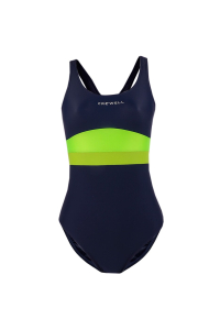 Obrázok pre Women's swimsuit Crowell Katie col.02 navy-lime-green 36