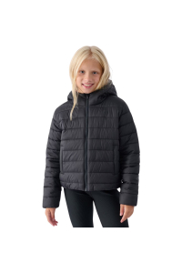 Obrázok pre Girls' down jacket 4F F449 deep black 4FJWAW24TDJAF449 20S 158cm