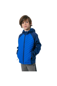 Obrázok pre Boys' Softshell Jacket 4F navy blue HJZ22 JSFM002 31S 146cm