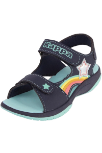 Obrázok pre Kappa Pelangi G Sandals Navy Blue & Mint 261042K 6737 35