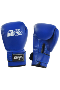 Obrázok pre Profight Boxing Gloves Dragon Leather Blue 10