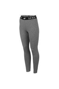 Obrázok pre Women's functional leggings 4F medium gray melange H4Z22 SPDF351 24M M