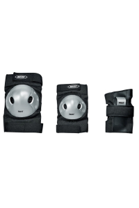 Obrázok pre Roces Extra Three Pack Skate Pads black-grey 301366 01 L