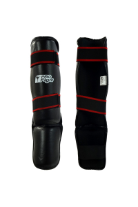 Obrázok pre Step Profight PU 1038 Shin Guard black 2XL