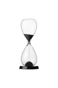 Obrázok pre RITUALI DOMESTICI SCORRENDO Hourglass black 11 x 32 cm