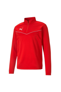 Obrázok pre Puma teamRISE 1 4 Zip Top Men's Sweatshirt Red 657394 01 M