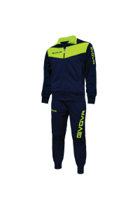 Obrázok pre Givova Tuta Visa Fluo Tracksuit navy-green TR018F 0419 M