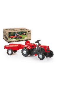 Obrázok pre DOLU pedal tractor with trailer 8146 81469