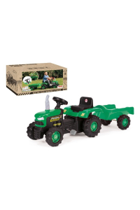 Obrázok pre DOLU pedal tractor with trailer 8053 80530