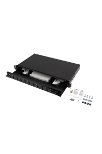 Obrázok pre Lanberg FOP1-12SD-LQB patch panel 1U