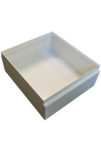 Obrázok pre Alantec PPP02 skladovací krabice Obdélníkový Kov Bílá
