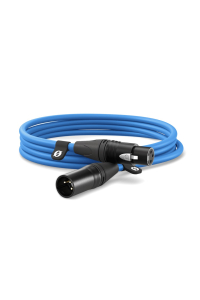 Obrázok pre RØDE XLR3M-B audio kabel 3 m XLR Modrá