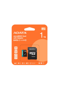 Obrázok pre ADATA AUSDX1TUI3V30SA2-RA1 paměťová karta 1 TB MicroSDXC UHS-I Třída 10