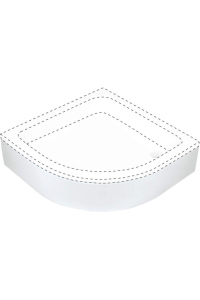 Obrázok pre Shower tray cover semicircular 80 cm