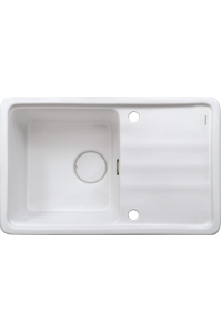 Obrázok pre 1-bowl ceramic sink with drainer