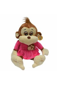 Obrázok pre Monkey mascot in a dress large 55cm 04046 DEEF