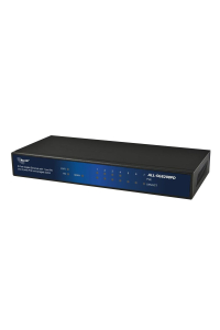 Obrázok pre ALLNET ALL-SG8208PD síťový přepínač Nespravované Gigabit Ethernet (10/100/1000) Podpora napájení po Ethernetu (PoE) Černá