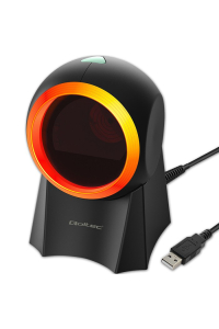 Obrázok pre Qoltec 50857 Stacionární čtečka čárových kódů a čtečka QR kódů | 1D 2D | USB