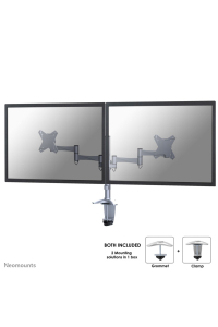 Obrázok pre Neomounts FPMA-D1330DSILVER Držák/stojan na monitor 68,6 cm (27