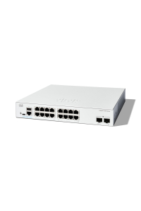 Obrázok pre Cisco C1200-16T-2G síťový přepínač Řízený L2/L3 Gigabit Ethernet (10/100/1000) Bílá