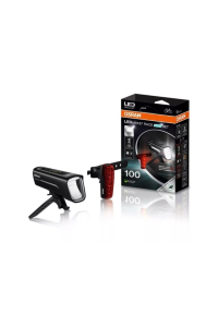 Obrázok pre Bike Lamp LEDs BIKE RACE LED (Mounting location: front/rear), light color: white/red, housing color: black, lithium ion, light - flashing/steady, plastic
