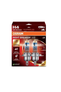 Obrázok pre OSRAM NIGHT BREAKER 220 H4 AUTO HALOGENOVÁ ŽÁROVKA 2 kusů