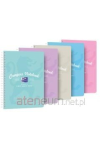 Obrázok pre Notebook B5+/80K grid Campus Pastel (5pcs)