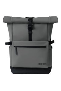 Xiaomi Roll Top Casual Backpack batoh Batoh na běžné nošení Šedá Polyester, Polyuretan (PU) Obrázok pre Xiaomi Roll Top Casual Backpack batoh Batoh na běžné nošení Šedá Polyester, Polyuretan (PU)