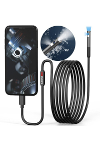 Obrázok pre INSPECTION CAMERA DUO ENDOSCOPE TWO CAMERAS 2M 7LED 2xFHD WIFI for iPHONE