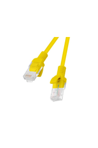 Obrázok pre Lanberg PCU5-20CC-0025-Y síťový kabel Žlutá 0,25 m Cat5e U/UTP (UTP)