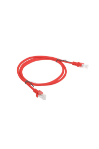 Obrázok pre PATCHCORD KAT.5E UTP 1M CZERWONY FLUKE PASSED LANBERG 10-PACK